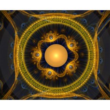 PRINT FRACTAL ART Mandala 5